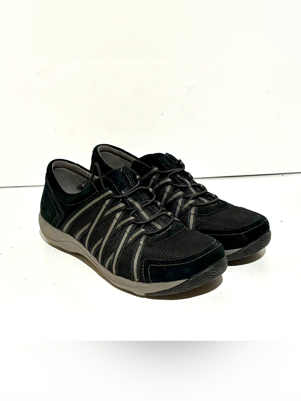 Dansko Honor Loafers Sneakers Shoes Womens Size 38 (7.5) Black Suede